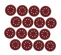 PRETYZOOM 100 Piezas Bandeja De Arena De Arena De Lijas Discos De Lija Almohadilla De Molienda De Madera Lijas Para Pulir Madera Lijas Para Madera Rojo De Aluminio