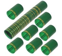 PRETYZOOM 100 Unidades Tapón de Botella de Vino Verde de Pvc Película Termorretráctil de 33mm para Sellar y Proteger Sabor en Bares y Clubes