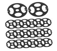 PRETYZOOM 100piezas Funda De Asiento Coche De Hebillas y Accesorios Respaldo Cerradura Automática Reemplazo Para Cojín