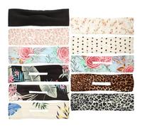 PRETYZOOM 11 piezas Bandas para Cabello para Mujer Moldeador de Moños Práctico y Fácil de Usar Diseño Impreso Estilos Aleatorios para Peinados Rápidos y Elegantes