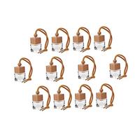 PRETYZOOM 12 Piezas Frasco De Perfume Para Coche De Transparente Rellenables Colgantes Para Coche Difusor Para Para Ritual Ambiental El