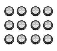 PRETYZOOM 12 Piezas Perillas de Control de Plástico para Freidoras de Aire Hornos Microondas y Estufas con Eje Semirredondo