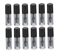 PRETYZOOM 12 piezas Tubos de Rímel Mini Vacíos con Varita Transparente Recargables para Pestañas Portátiles para Viaje y Crecimiento