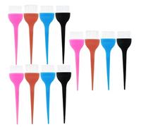 PRETYZOOM 12piezas Cepillo para Teñir el Cabello de Cuencos para Teñir Herramienta para Salón y Uso Casero Aplicador de Color para Estilistas