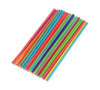 PRETYZOOM 150 piezas Palos de Percusión de Madera Redondeados para Instrumento Musical Duradero y Seguro Palitos de Ritmo Coloridos para Desarrollar Talento Musical y Coordinación