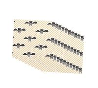 PRETYZOOM 16 Servilletas Desechables de Papel con Diseño de Murciélago para Fiestas de Halloween, Limpias Rebabas, Ideales para Decorar la Mesa