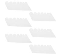 PRETYZOOM 18 piezas Pegatinas Protectores de Uñas de Seda Envolturas Adhesivas para Reparación de Uñas Rápida y Suave Rojas Falsas y Dañadas Uso Casa y Salón