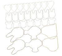 PRETYZOOM 18piezas Aros De Macramé y Metal Perfectos Para Decorar y Manualidades Unidades