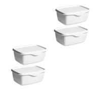 PRETYZOOM 2 Juegos Limpiar Caja Bolsa Estuche Contenedor Dispensador De Para Bebe Dispensador De Pañuelos Húmedos Contenedor De Toallas De Papel El Plastico 2 Piezas * 2