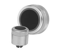 PRETYZOOM 2 piezas Anillo Protector Decorativo para Perilla de Volumen de Radio de Coche Diseño Elegante Resistente Arañazos Compatible con Sistema Multimedia Automotriz