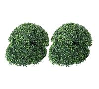 PRETYZOOM 2 Piezas Balón De Milano Simulado Tropiario Colgante Topiary Bolas Bola De De Planta De Simulación Bolas De Topiario Iluminado Oficina Flor Artificial Mini Flor De Plastico