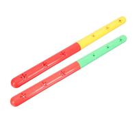 PRETYZOOM 2 piezas Barras de Fitness Doble Color Antideslizantes para Relevos Resistentes y Seguras para Entrenamiento Deportivo y Familia