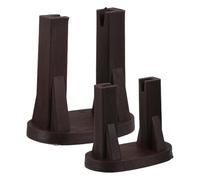 PRETYZOOM 2 Piezas Base de Fuente en Miniatura, Base para Decoración de Jardín Zen, Plástico, Falsa Montaña, Fácil de Limpiar y Resistente al Vuelco, para Rueda de Agua Feng Shui y Peceras,