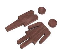 PRETYZOOM 2 Piezas Carteles Decorativos de Madera para Baño con Señal de Hombre y Mujer Diseño Divertido para Adornar Pared Hogar