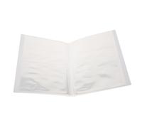 PRETYZOOM 2 Piezas De Bolsa De Almacenamiento De Sellos Transparentes Pegatinas para Libros Kit De Papel De Archivo Reutilizable Páginas Adhesivas Manualidades Recortes Documentos