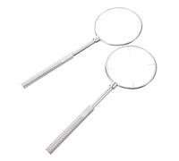 PRETYZOOM 2 piezas Herramienta Óptica de Cilindro Cruzado Metálica Portátil Lente Óptico para Test de Vista Instrumento Compacto para Optometristas y Profesionales de Optometría