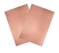 PRETYZOOM 2 Piezas Placa Pcb de Metal Cara 20x30cm para Prototipos | Lámina Laminada para Grabado, Espesor 1,4mm, Superficie Plana y Metal Compacto, para Enseñanza