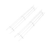 PRETYZOOM 2 Piezas Protector Anti-quemaduras Cocina Inoxidable Armarios de para de Acero Plata, Accesorio y de Calefacción en para Electrodomésticos Tubos Cocinas y