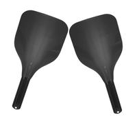 PRETYZOOM 2 piezas Protector para Peluquería Negro con Mango para Corte y Coloración de Cabello Resistente Laca y Tratamientos para Salones y Uso Doméstico