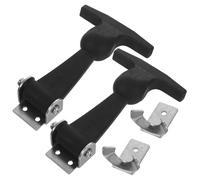 PRETYZOOM 2 Piezas Unidades Cierre Ajustable Inoxidable con Mango T Resistente para Cajas de Herramientas Capós y Equipo Industrial Cierre Multipropósito Duradero para Uso Exterior