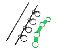 PRETYZOOM 2 Unidades Expansor de Dedos para Principiantes, Herramienta de Entrenamiento para Guitarra y Ukelele, Fortalece y Estira los Dedos, Práctica Diaria de Técnica Instrumental en Casa