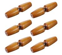 PRETYZOOM 20 Botones de Cuerno Beige 5.5 Cm para Coser, 20 Piezas Botón de Reemplazo para Abrigo y Suéter, Accesorios Versátiles para Manualidades de Costura DIY