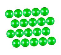 PRETYZOOM 20 Piezas Bolas Plásticas Huecas Apertura para Sorteos y Actividades Grupo Unidades Verdes para Fiestas y Recompensas Escolares