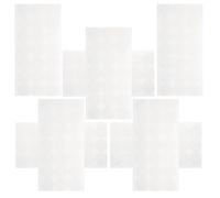 PRETYZOOM 200 Unidades Almohadillas Adhesivas Redondas de Silicona para Montaje de Cámara de Coche, Doble Cara, Resistente Daños, Ideales para Bodas y Manualidades