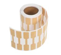 PRETYZOOM 2000 piezas Etiquetas Adhesivas para Joyas Unidades Etiquetas Blancas Removibles Redondas para Collares y Pendientes sin Adhesivo Joyería Espacio para Precios y Códigos