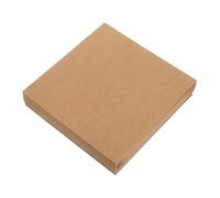 PRETYZOOM 20piezas Bolsas de Papel Kraft Cuadradas Marrones para Llaveros Tarjetas Invitaciones de Boda y Regalos de Fiesta Sobres para Embalaje de Obra de Arte