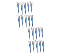 PRETYZOOM 20piezas Caja De Almacenamiento Para Flores Estuche Para De Flores Para San Valentín y Cumpleaños Color Azul Incluidas