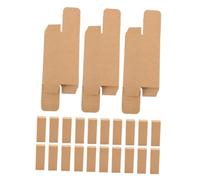 PRETYZOOM 25 Piezas Caja de Embalaje de Papel Kraft para Lápiz Labial Vacía para Bálsamo Labial Perfume Esencia Aceite para Bricolaje Brillante Cajas de Almacenamiento