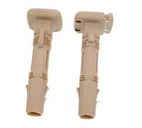 PRETYZOOM 2piezas Accesorios Para Reposacabezas De Coche Modificados Insertos De Guía De Plástico Guías Para Asientos Delanteros y Traseros De Coche Reparación De Reposacabezas Orificio