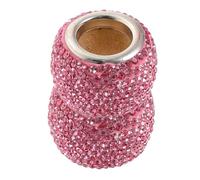 PRETYZOOM 2piezas Anillo Decorativo Para Reposacabezas De Coche Color Rosa Adornos Brillantes Para Decoración Interior De Coche