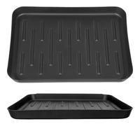 PRETYZOOM 2piezas Bandeja para Zapatos De Plástico Multiusos para Zapatos Botas y Macetas para Guardar El Maletero del Coche o Usar La Entrada De Casa