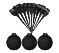 PRETYZOOM 3 Juegos Kit Profesional para Teñir Cabello con Incluye Pinceles Aplicadores y Cuenco Plegable para Mezcla Herramientas Versátiles para Estilistas y Salón Kit Completo para