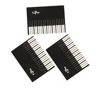 PRETYZOOM 3 piezas Cuaderno Pentagramas para Principiantes Libro de Práctica Musical con Grueso sin Sangrado para Guitarra y Piano Diseño Resistente y Fácil de Usar para Estudiantes