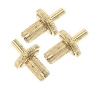 PRETYZOOM 3 Piezas Electric Guitar Bridge Studs Height Adjustment Bolts Mounting Screws Replacement Kit For Bass And Guitar Accessories