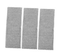 PRETYZOOM 3 Piezas Paños de Recambio para Mopa Plana Paños Lavables Reutilizables con Diseño de Bolsillo para Absorción de Polvo Aptos para Tipo de