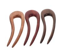 PRETYZOOM 3 piezas Pasadores de Pelo Madera Vintage para Mujer de Unidades Horquillas Decorativas para Peinados Elegantes y Cómodos Accesorios Ligeros y Seguros para Fiestas y Bodas