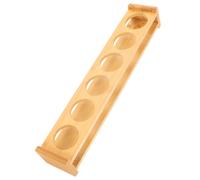 PRETYZOOM 3 Piezas Posavasos Estante Porta Vino Portavasos De Vino Tapón Abrebotellas Tabla De Vuelo De Tequila Cóctel Exterior Tablero De Vuelo De Tiro De Pie Abrelatas Eléctrico Bar Bambú