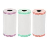 PRETYZOOM 3 Rollos Rollos de Papel Térmico para Impresora Térmica de Recibos