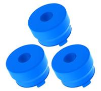 PRETYZOOM 3 Tapas de Silicona Flexibles para Cubos de Agua, Sellado Hermético, Fácil de Ajustar, Paquete de 3 Unidades para Dispensadores de Agua