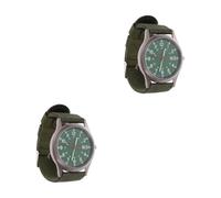 PRETYZOOM 3 Uds Reloj Deportivo Relojes Garmen De Ejercicio Deportivo es De Pulsera con Calendario es Unisex Pulsera Ajustable con Correa De Lona es De