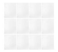 PRETYZOOM 30 Piezas Divisores Transparente para Archivador con Bolsillo Protectores de de Plástico para Organización de Presupuesto y Documentos Separadores Resistentes para Oficina y