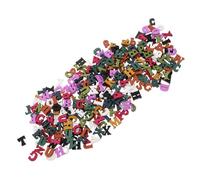 PRETYZOOM 300 Piezas De Letras De Madera Para Educación Temprana Letras Del Alfabeto DIY Del Alfabeto De Madera Del De De Móvil De