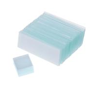 PRETYZOOM 300 Piezas Kit de y Cubreobjetos de Vidrio para Óptico sin Bordes Seguros y Prácticos para Preparaciones y Muestras Educativas