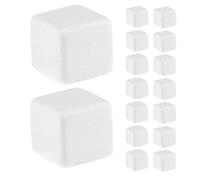 PRETYZOOM 36 Piezas Bloque Mineral de Tortuga Mineral para Tanque de Reptiles Bloque de Calcio Natural Blanco Masticable Ayuda al Desgaste Dental para Reptiles y Tortugas