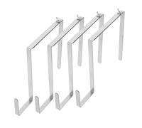 PRETYZOOM 4 Ganchos De Metal Ajustables para De Lápida Soporte De Decoración Cementerio Resistente