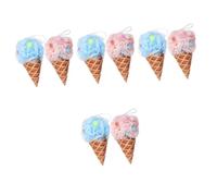 PRETYZOOM 4 Juegos Bolas De Baño De Helado Accesorios De Baño Esponja De Baño Bola De Ducha Exfoliante Hundir Bola De Lufa Para Ducha De Baño Fregadora De Ducha Educación Física 2 Piezas * 4